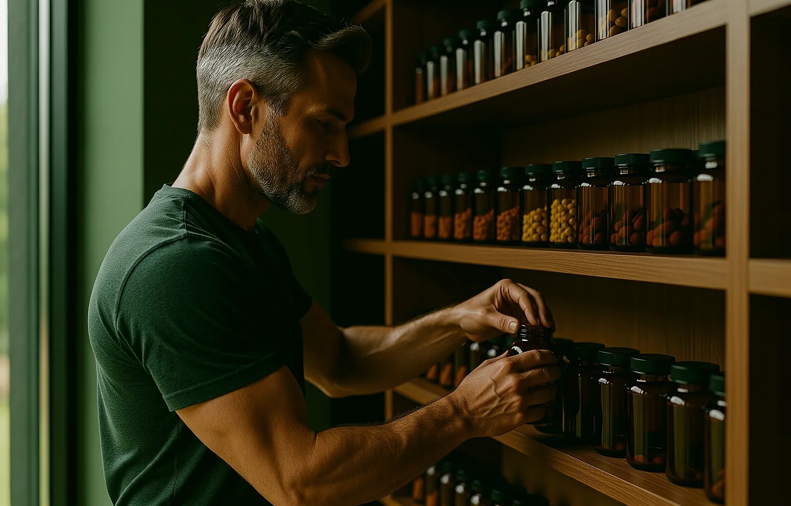 Natural lifestyle support and vitality for men
